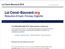 Tablet Screenshot of loi-censi-bouvard.org